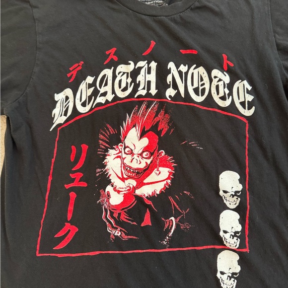 Death Note Black Graphic T-Shirt - Picture 2 of 4